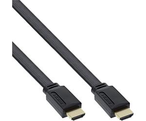 InLine 12330 Cavo con Ethernet 19Pin Type-A, Nero