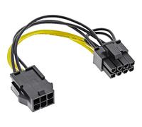 InLine 12843 Cavo Alimentazione Interna, Nero