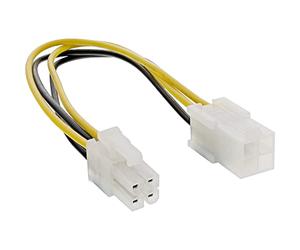 InLine 12856 Cavo con Alimentazione Interna, Nero