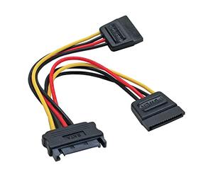 InLine 13039 Cavo SATA, Nero