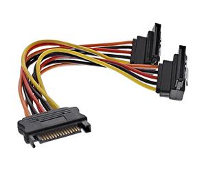 InLine 13044 Cavo SATA, Nero