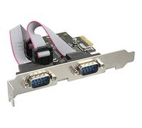 INL InLine® Scheda seriale aggiuntiva, I/0-Controller, PCIe ( PCI-Express ), 2x