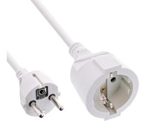 InLine 16403W cavo di alimentazione Bianco 3 m