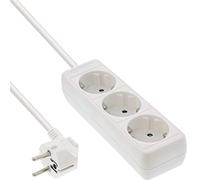 InLine 16435W - Ciabatta elettrica a 3 prese, 5 m, colore: Bianco
