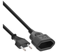 InLine 16681S cavo di alimentazione Nero 1 m CEE7/16