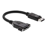 InLine Cavo adattatore DisplayPort 17100I maschio a femmina 0,2 m 4K2K nero