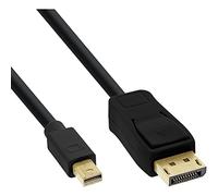 InLine Cavo 17134S Mini DisplayPort a DisplayPort 1,5 m contatti dorati nero