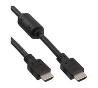 E_0015_ 498689000 Inline InLine Cavo HDMI, Ferrite, 5m, 3D, nero, maschi