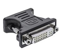 InLine 17790 cavo di interfaccia e adattatore DVI-I HD15 M Nero