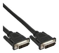 InLine 17791A DVI-I Kabel DVI-I Stecker DVI-I Stecker Dual Link schwarz 1.8m