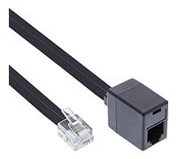 InLine 18832 cavo telefonico 2 m Nero