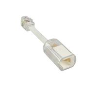InLine 18890 cavo di interfaccia e adattatore RJ10 Trasparente