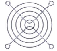 InLine 19555 Griglia in Metallo per Ventole da 80 x 80 mm, Cromato