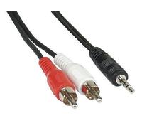 InLine 89939S Cavo cuffie audio 1,5 m 3,5 mm nero - Cavi audio 3,5 mm, 1,5 m, nero