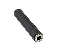 InLine 20077 Adattatore Audio, Presa Jack 6.3 mm a Presa Jack 6.3 mm, Stereo, Nero