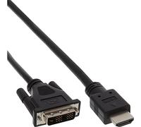 InLine Cavo HDMI a DVI 18+1 nero maschio/maschio 3m HDMI-DVI Cable - 17663E