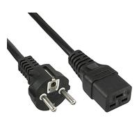 INL Cavo alimentazione 16A, Spina Schuko CEE-7/7 a Presa IEC-320-C19, 3 metri