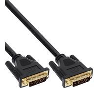 INL InLine® Cavo DVI-D 24+1 maschio / maschio, 10m, Digital, Dual Link, scherma