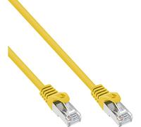 InLine 20227 Cavo Patch Lan, Sf/Utp, Cat.5E, 0.25 m, Giallo