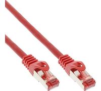 InLine 20230 Cavo Patch Lan, S/Ftp, Cat.6, 250Mhz, 0.25 m, Rosso
