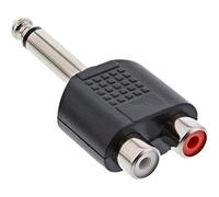 InLine 20308 Adattatore Audio, Nero