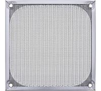 InLine 20347 Griglia per Ventola con Filtro in Alluminio, 120 x 120 mm, Nero
