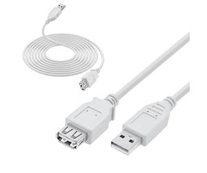 InLine 20366 Cavo USB 2.0, Prolunga, Type A, Maschio/Femmina, 3M Beige/Grigio
