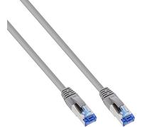 InLine 20389 Cavo Patch Lan, S/Ftp, Cat.6A, 500Mhz, Guaina Halogenfree, 5 m, Grigio