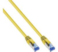 INL InLine® Cavo Rete Lan, S/FTP (PiMf), Cat.6A, 500Mhz, giallo, 10m, Patch Eth