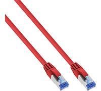 InLine Cavo patch Lan S/FTP(PiMf) Cat.6a 500MHz CU alogenf. rosso - 76805R