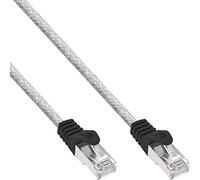 InLine 20544 Cavo Patch Lan, Sf/Utp, Cat.5E, 15 m, Trasparente