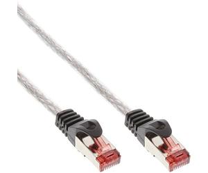 InLine 20555 Cavo Patch Lan, S/Ftp, Cat.6, 250Mhz, 15 m, Trasparente