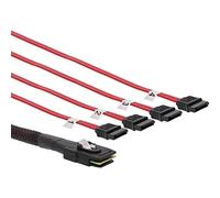 ITS 0,75 METRI Cavo Mini SAS, SFF-8087 a 4x SATA, configurazione Crossover, OCF