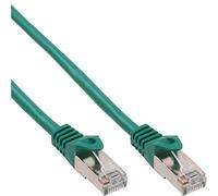 InLine 20695 Cavo Patch Lan, Sf/Utp, Cat.5E, 25 m, Verde