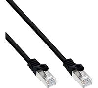 InLine 20744 Cavo Patch Lan, Sf/Utp, Cat.5E, 50 m, Nero