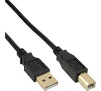 E_0001_1186893 Inline InLine Cavo USB 2.0 A maschio / B maschio, 10m, dorato, ne