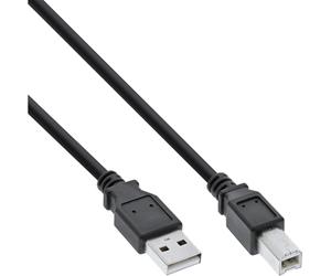 InLine 20968 Cavo USB 2.0, Type a Maschio a Type B Maschio, 0.5M Nero