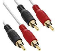 InLine 20992 Cavo Audio Rca, Nero