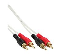 InLine 20995 Cavo Audio Rca, Nero