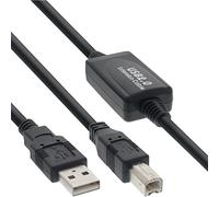 InLine Cavo USB 2.0, Attivo, Amplificatore segnale "Repeater", Type A maschio a