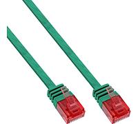 InLine 21138 Cavo Patch Lan Piatto, U/Utp, Cat.6, 3 m, Verde