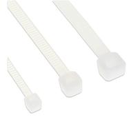 InLine 21154 Fascette per Cablaggio, 500 x 4.8 mm, 100 Pezzi, Trasparente