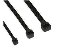 InLine 21166 Fascette per Cablaggio, 450 x 7.2 mm, 100 Pezzi, Nero
