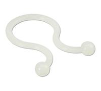 InLine 21351 Twist Lock per Raggruppamento Cavi 18-22 mm, 100 Pezzi, Trasparente