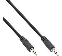 InLine 21391 Cavo Audio Jack, Nero