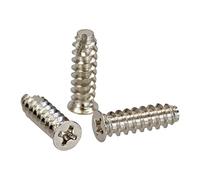 InLine 21516 Viti Ventole, Testa Corce Svasata, Nichelato, 5 x 16 mm, Nero
