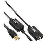 INL InLine® Cavo USB 2.0 A maschio / A femmina, 25m, Attivo con amplificatore s