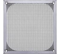 InLine 21565 Griglia per Ventola con Filtro in Alluminio, 140 x 140 mm, Nero