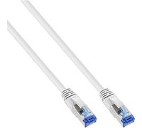 InLine 21636 Cavo Patch Lan, S/Ftp, Cat.6A, 500Mhz, Guaina Halogenfree, 1 m, Bianco