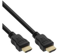 InLine 22020 Cavo High Speed HDMI, Nero